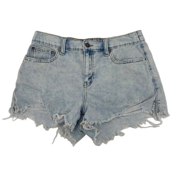aerie Pants - Aerie Size Small Acid Wash Denim Cut Off Shorts